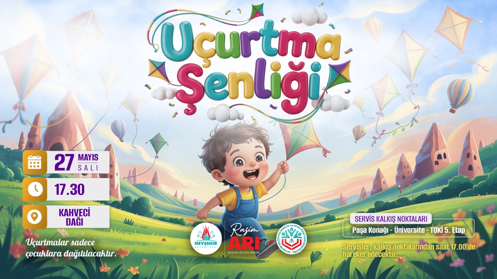 Kahveci Dağı’nda Uçurtma Şenliği Düzenlenecek